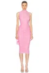 Ser.o.ya Women's Katrina Mesh Midi Dress In Bubblegum Pink