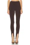 Ser.o.ya Kelsey Stirrup Legging In Brown