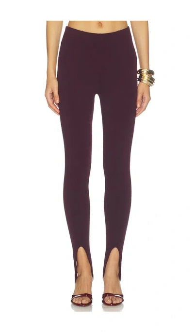 Ser.o.ya Kelsey Stirrup Legging In Brown