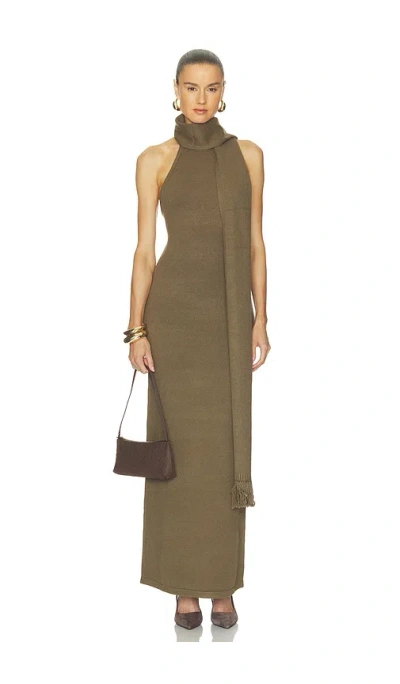 Ser.o.ya Kenni Knit Dress In Brown