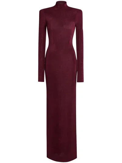 Ser.o.ya Kim Maxi Dress In Red