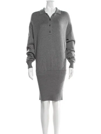 Pre-owned Ser.o.ya Knee-length Dress W/ Tags In Gray