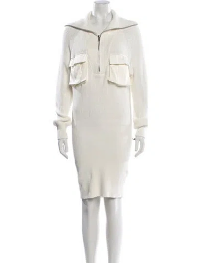 Pre-owned Ser.o.ya Knee-length Dress W/ Tags In Neutral