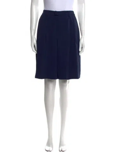 Pre-owned Ser.o.ya Knee-length Shorts In Blue