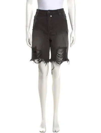 Pre-owned Ser.o.ya Knee-length Shorts W/ Tags In Black