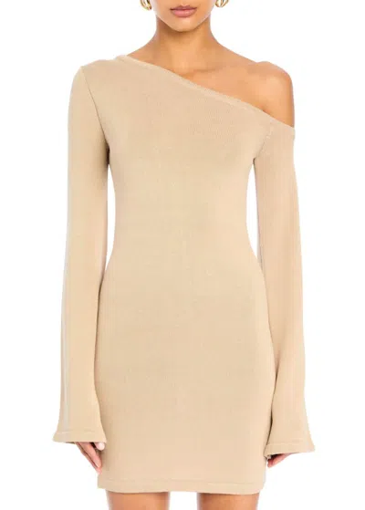 Ser.o.ya Koa Mini Dress In Sand In Neutral