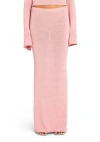 Ser.o.ya Kora Knit Maxi Skirt In Coral Blush