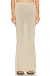 Ser.o.ya Kora Knit Maxi Skirt In Stone
