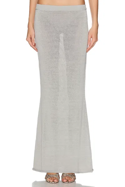 Ser.o.ya Kora Maxi Skirt In Gray