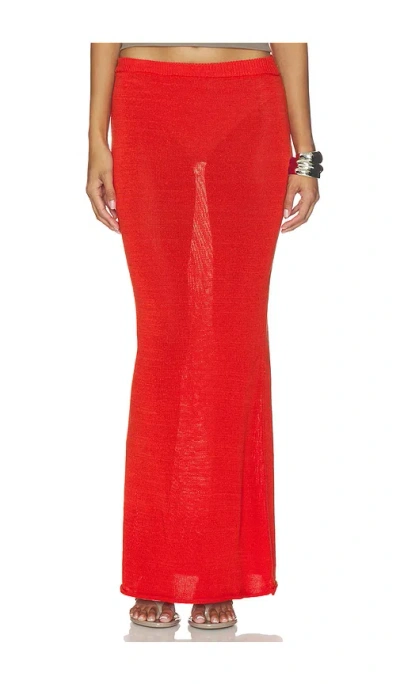 Ser.o.ya Kora Skirt In Red