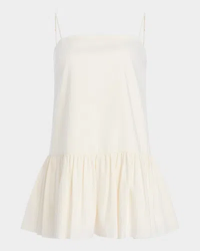 Ser.o.ya Krista Linen Mini Dress In White