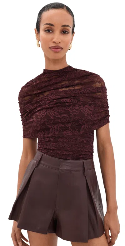 Ser.o.ya Laila Top Bordeaux