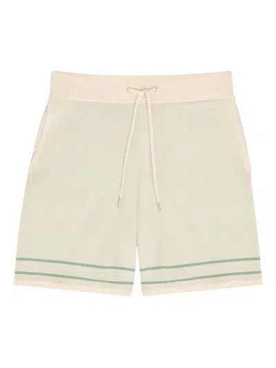 Ser.o.ya Landon Knit Drawstring Shorts In Neutral