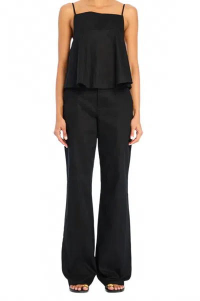 Ser.o.ya Leann Linen Pant In Black
