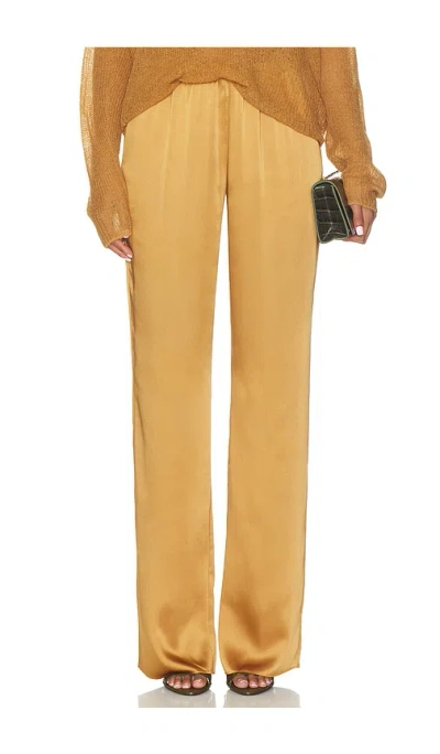 Ser.o.ya Lillian Satin Pant In Dune