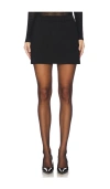 Ser.o.ya Lillith Mini Skirt In 블랙