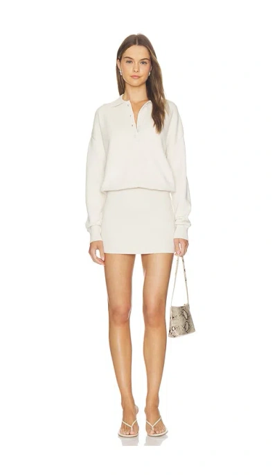 Ser.o.ya Lilly Knit Dress In Eggshell