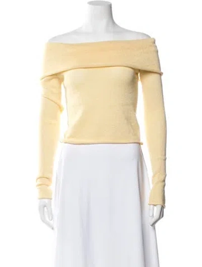 Pre-owned Ser.o.ya Linen Turtleneck Sweater W/ Tags In Neutral