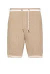 Ser.o.ya Logan Short In Beige & White