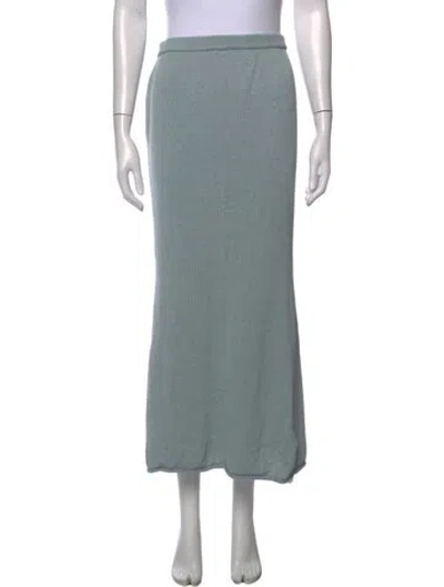 Pre-owned Ser.o.ya Long Skirt In Blue