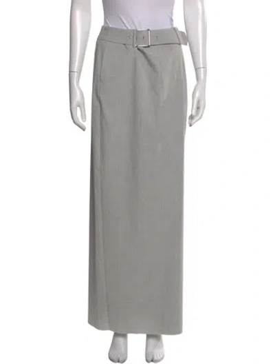 Pre-owned Ser.o.ya Long Skirt W/ Tags In Grey