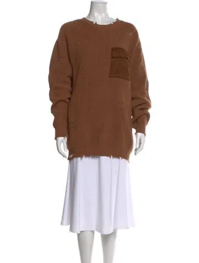 Pre-owned Ser.o.ya Long Sleeve In Brown