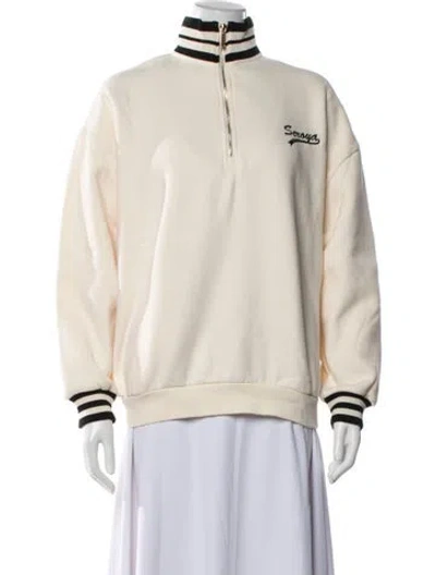 Pre-owned Ser.o.ya Long Sleeve Sweatshirt In Neutral