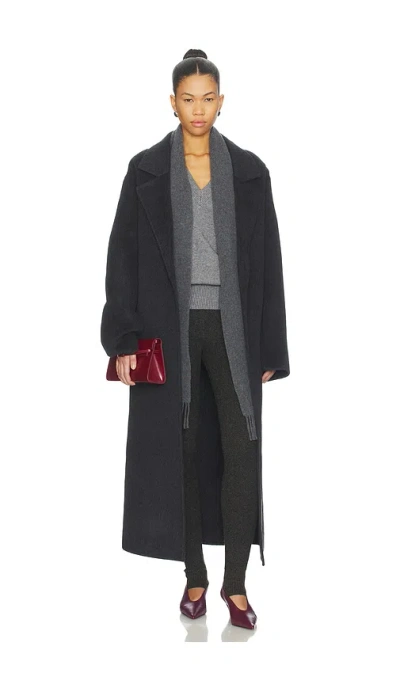 Ser.o.ya Lyli Wool Coat In Black