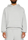 Ser.o.ya Men's Mack Fleece Hoodie In Heathered Grey