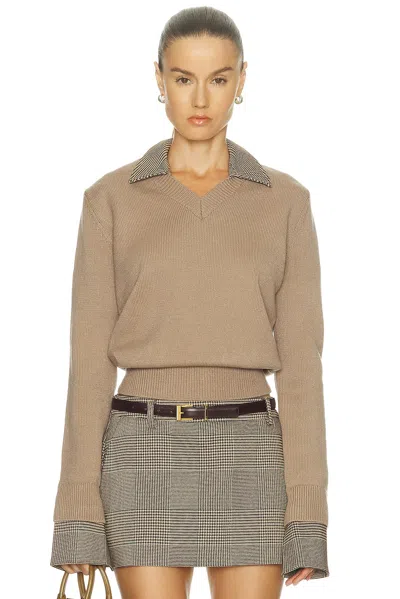 Ser.o.ya Maia Sweater In Brown