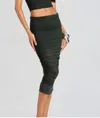 Ser.o.ya Maja Skirt In Forest Green In Green