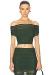 Ser.o.ya Marsh Top In Forest Green