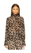 Ser.o.ya Leopard-print Blouse In Spotted Bengal
