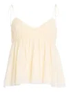 Ser.o.ya Maven Pleated Top In Neutral