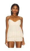 Ser.o.ya Maven Top In Eggshell In Yellow