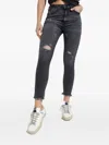 Ser.o.ya Maya Distressed Jeans In Black