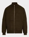 SER.O.YA MEN'S LEVI KNIT PUFFER JACKET