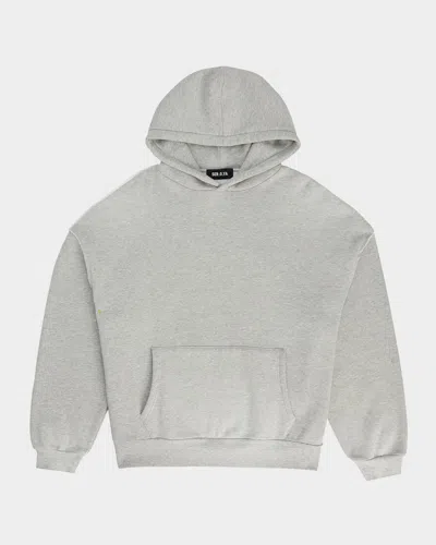 Ser.o.ya Men's Mack Fleece Hoodie In Heathered Grey