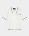 Ser.o.ya Mayson Knit Button Down Shirt