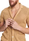 Ser.o.ya Michael Crochet Cardigan In Beige In Beige