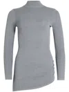 Ser.o.ya Michi Knit Top In Grey