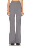 Ser.o.ya Mickie Knit Flare Pant In Gray