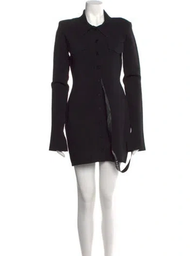 Pre-owned Ser.o.ya Midi Length Dress In Black