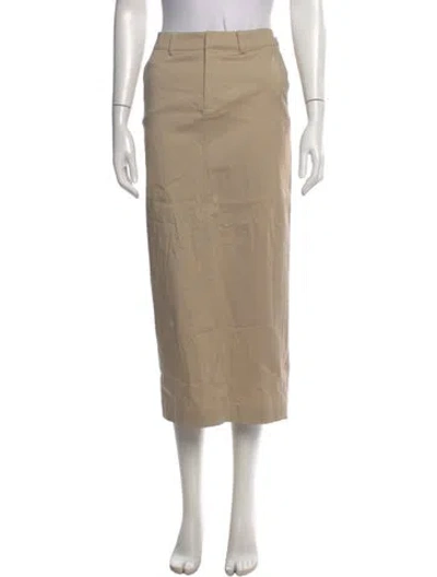 Pre-owned Ser.o.ya Midi Length Skirt In Neutral