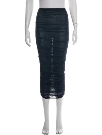 Pre-owned Ser.o.ya Midi Length Skirt W/ Tags In Blue