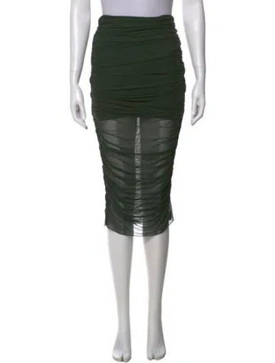 Pre-owned Ser.o.ya Midi Length Skirt W/ Tags In Green