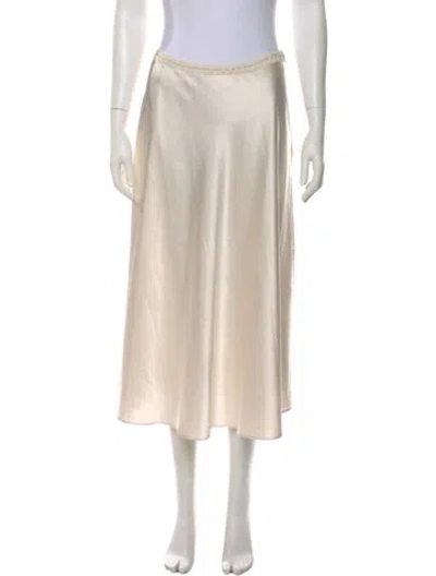 Pre-owned Ser.o.ya Midi Length Skirt W/ Tags In Neutral