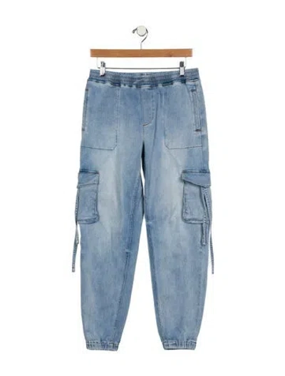 Pre-owned Ser.o.ya Mid-rise Skinny Leg Jeans In Blue