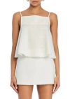 Ser.o.ya Miley Linen Top In Neutral