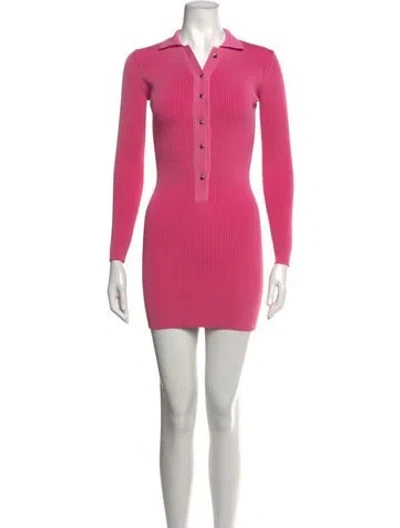 Pre-owned Ser.o.ya Mini Dress In Brown